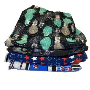 Lot of 4 LuLaRoe Leggings Tall & Curvy, Women's T & C Multi Print Bundle